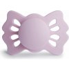 Frigg Lucky symetrický silikon cumlik Soft Lilac 1×1 ks