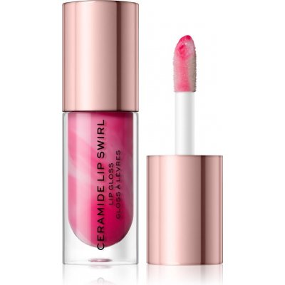 Makeup Revolution Ceramide Swirl hydratačný lesk na pery odtieň Sweet Soft Pink 4,5 ml