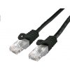 C-TECH CB-PP6-2BK patch, Cat6, UTP, 2m, černý