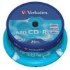 VERBATIM CD-R (25-Pack) Cake/ Crystal/ 52x/ 700MB 43352