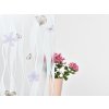 Statické fólie na sklo S6706 kvety a motýle - 67,5 x 150 cm (1ks) + statické bez lepidla