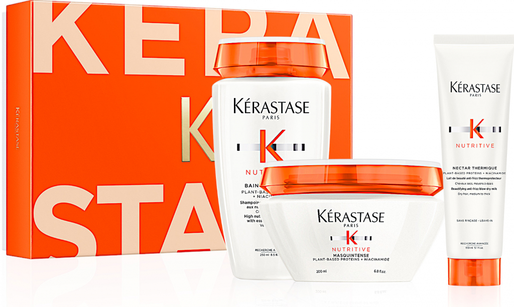 Kérastase Nutritive darčeková sada šampón 250 ml + maska 200 ml + termo mliečko 150 ml