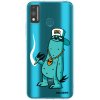 Picasee silikónový prehľadný obal pre Honor 9X Lite - Earth - Je mi fajn