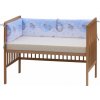 Scarlett mantinel Lucy modrá 180cm (ochrana, hniezdo do detskej postieľky)
