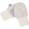Rukavice podšité dojčenské Outlast krémová farebné bodky/biela káva 1