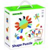 Montessori GREEN puzzle 40 ks na skladanie 55 ks