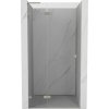 Mexen, Mexen Lunar L Otočné ľavé sprchové dvere 80 cm, transparentné, brúsený nikel - 834L-080-000-97-00-L