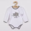 Dojčenské bavlnené body s dlhým rukávom New Baby Cute Bear - 86 (12-18m)