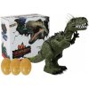 LEAN TOYS Dinosaurus Tyrannosaurus Rex na batérie s vajíčkami - zelený
