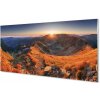 Nástenný panel horské slnko 100x50 cm