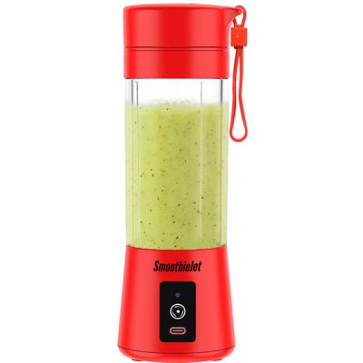 SmoothieJet prenosný USB Smoothie mixér 380 ml verzia - FIT Červená