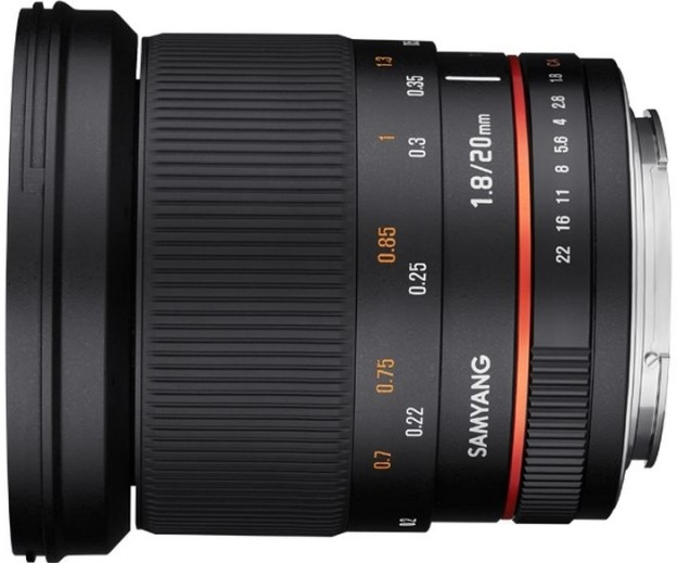 Samyang 20mm f/1.8 ED AS UMC Sony E-mount