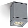 SLV Tehnik LID11636 Cube-CL1, prisadené, stropné, GU10, 35W, IP54, číre, šedé
