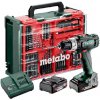 Metabo Metabo AKU příklepová vrtačka SB 18 L Set, 2x 18V/2Ah+ SC 36 s mobilní dílnou 602317710