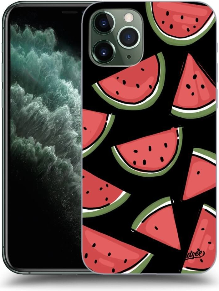 Picasee silikónové Apple iPhone 11 Pro Max - Melone čierne