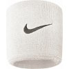 Nike Wristband Swoosh Wristbands bílá/černá