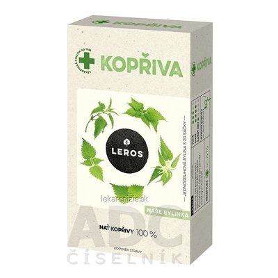 LEROS ŽIHĽAVA - Vňať bylinný čaj, nálevové vrecúška 20x1 g