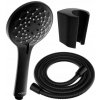 Mexen príslušenstvo - 1-bodový ručný sprchový set R-74, čierna, 785746052-70