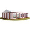 Goleto Párty stan Economy 6 x 12 m | červeno-biely