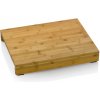 Doštička krájacia so zásuvkami KENINA bambus 46 x 36 x 7 cm