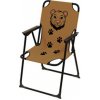 Linder Exclusiv | Kempingová stolička KINDER - Skladacia KC6000 - Farba Hnedá KC6000