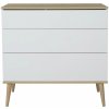 Quax detská komoda Flow White Oak