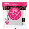 HARIO V60-02 papierové filtre BIELE 100ks