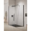 New Trendy EXK-1297 NEW MODUS BLACK Walk-In sprchový kút 130 x 100 cm čierna