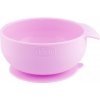 CHICCO Silikónová miska s prísavkou ružová V001012