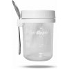 GymBeam Raňajkový pohár White 350 ml