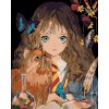 Zuty - Hermiona a křIVonožka (harry potter), 40×50 cm, vypnuté plátno na rám (8596530132295)