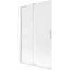 Mexen Velar dvojkrídlové zasúvacie sprchové dvere 110 x 150 cm, matné, biele - 896-110-000-31-20