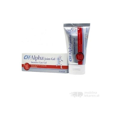 CH-Alpha Joint-Gel starostlivosť o kĺby s extraktmi zázvoru, kadidlovníka a arniky 1x75 ml
