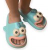 Detské modré šľapky FUNNY FACE