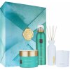 Rituals The Ritual Of Karma Large dárková sada sprchová pěna 200 ml + telový krém 200 ml + vonná svíčka 140 g + vonné mini tyčinky 70 ml