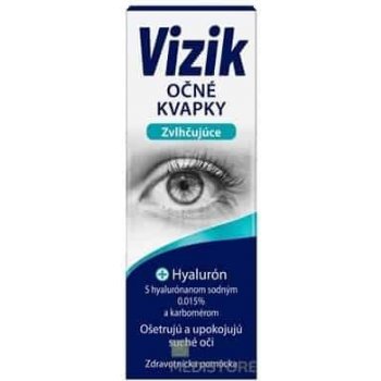 Vizik Očné kvapky Zvlhčujúce Hyalurón 10 ml