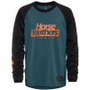 Bike dres Horsefeathers Spike LS Youth petrol/black JR M 24/25 - Odosielame do 24 hodín