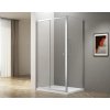 Aqualine UGGA obdĺžniková sprchová zástena 1200x800mm, sklo číre ATS120-01