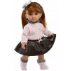 Llorens 53551 NICOLE - realistická bábika s mäkkým látkovým telom - 35 cm