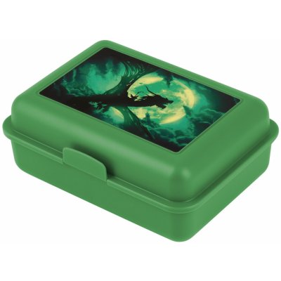BAAGL Box na desiatu Drak zelená