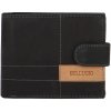 Pánska kožená peňaženka čierna - Bellugio Tommys čierna