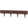 GARDENPLAST Záhradná palisáda STONE PALISADE 9,5 cm / 0,8 m hnedá 1 ks