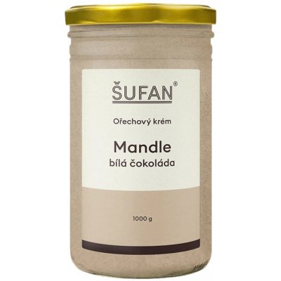 Šufan mandle-biela čokoláda maslo 1 kg