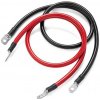 Prepojovacie káble pre batérie 60cm 6 AWG (červený + čierny)