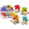 LEAN TOYS Auto Triceratops Dinosaurus - 4 typy