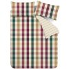 Obliečky na dvojlôžko/predĺžené 230x220 cm Autumn Check – Catherine Lansfield