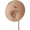 Vaňová a sprchová batéria Grohe zlatá Essence New Brushed Warm Sunset