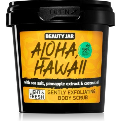 Beauty Jar Aloha, Hawaii jemný telový peeling s morskou soľou 200 g