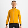 Sportful zimná cyklistická bunda Fiandre Medium dámska zlatá S