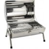 Cattara Gril na drevené uhlie DOUBLE 2x 38cm cestovný